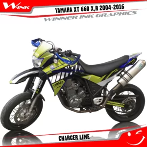 Yamaha-XT660X-2004-2005-2006-2007-2013 2014 2015 2016-graphics-kit-and-decals-Charger-Full-Lime