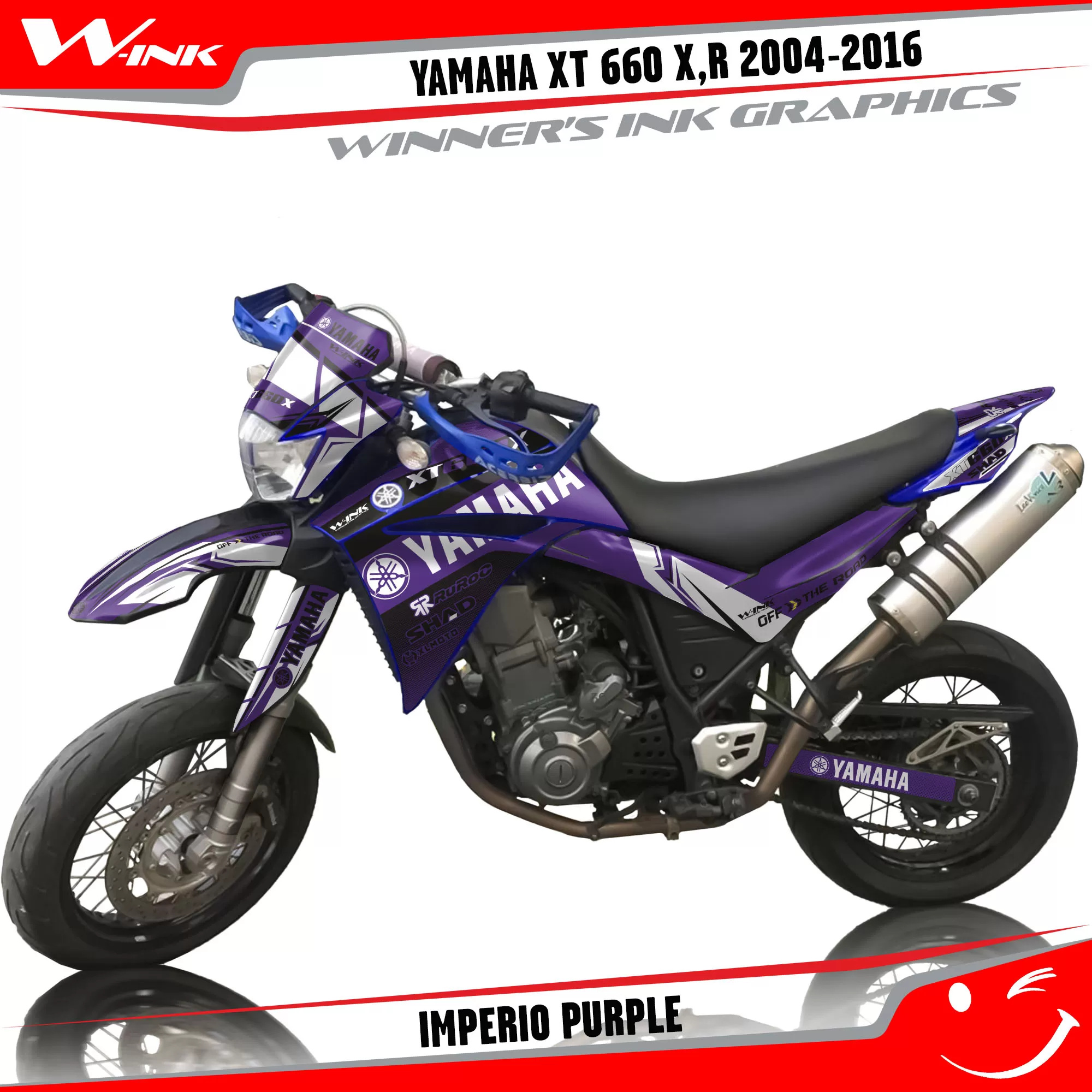 Custom graphics Yamaha XT660 X,R 2004-2016 Imperio Full