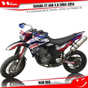 Yamaha-XT660X-2004-2005-2006-2007-2013 2014 2015 2016-graphics-kit-and-decals-Raid-White-Red
