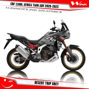 CRF1100L-AFRICA-TWIN-ADS-2020-2023-graphics-kit-and-decals-with-desing-Desert-Trip-Grey