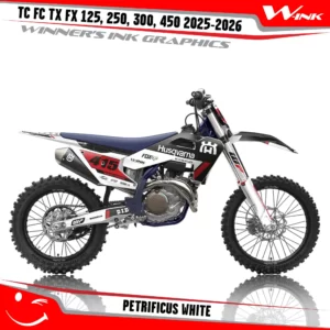Husqvarna-TC-FC-TF-FX-125-250-300-450-2025-2026-graphics-kit-with-design-Petrificus-Black-White