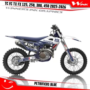 Husqvarna-TC-FC-TF-FX-125-250-300-450-2025-2026-graphics-kit-with-design-Petrificus-White-Blue
