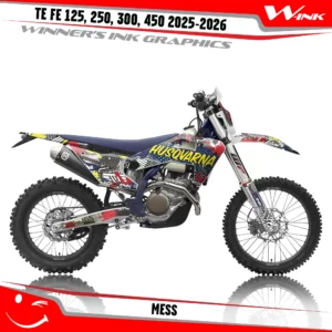 Husqvarna-TE-FE-125-250-300-450-2025-2026-graphics-kit-with-design-Mess