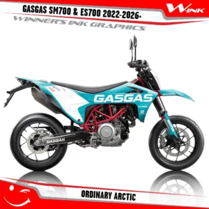 GASGAS-SM700-ES700-2022-2023-2024-2025-2026-graphics-kit-with-design-Ordinary-Arctic