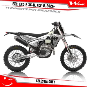 KTM-EXC-EXC-F-XC-W-XCF-W-2026-graphics-kit-and-decals-with-design-Selestia-White-Grey