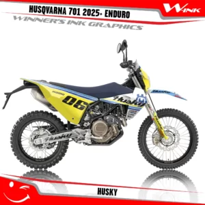 Husqvarna-701-2025-2026-Enduro-graphics-kit-and-decals-with-design-Husky