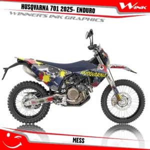 Husqvarna-701-2025-2026-Enduro-graphics-kit-and-decals-with-design-Mess
