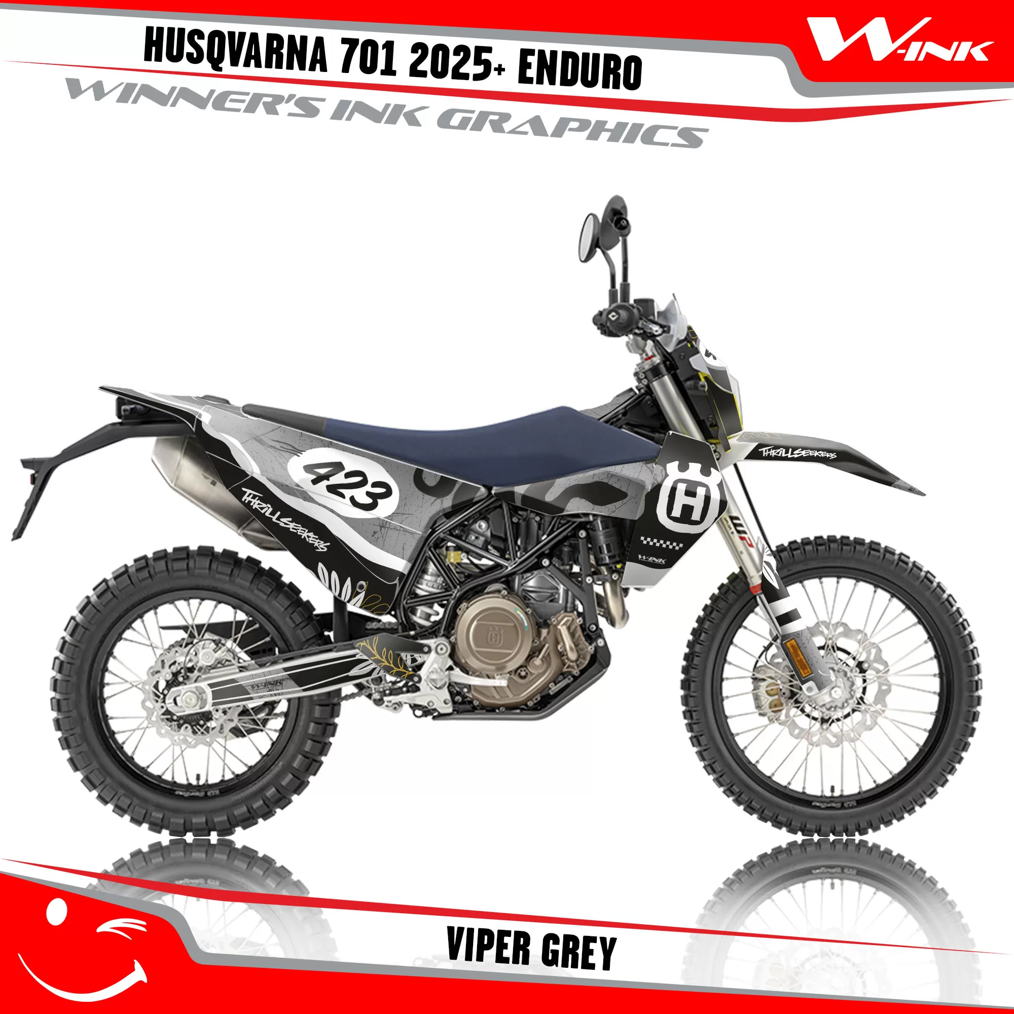 Custom graphics For Husqvarna 701 Enduro 2025+ Viper