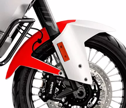 OEM Rear side of the front fender 