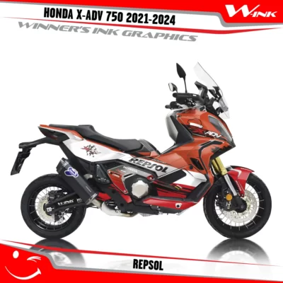 Honda X-ADV-750 2021-2024-graphics-kit-anddecals-with-desing-Repsol