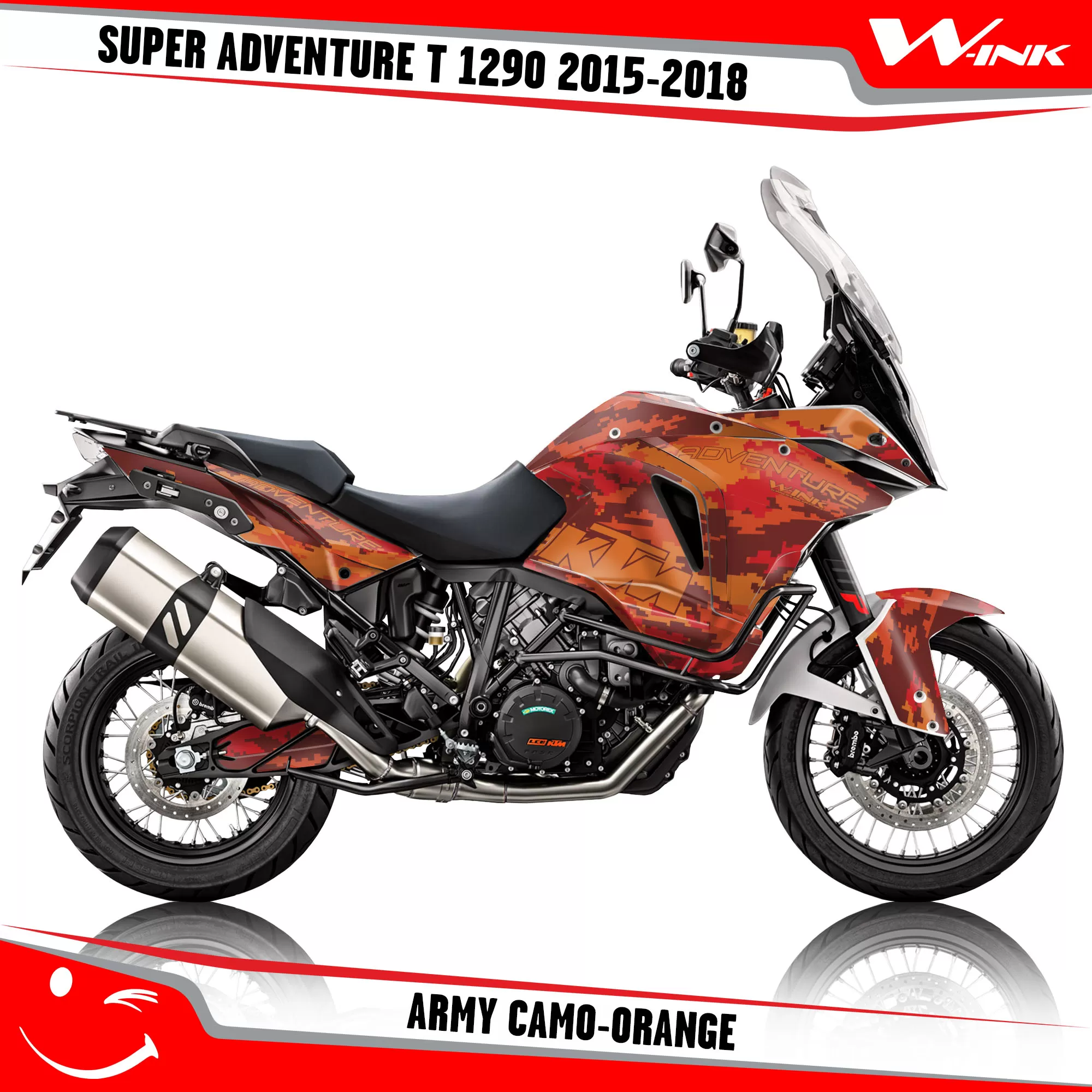 Graphics For Super Adventure T 1290 2015-2018 Army