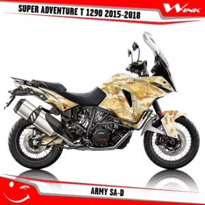 Super Adventure T 1290 2015-2018-graphics-kit-and-decals-with-desing-Army-SA-D