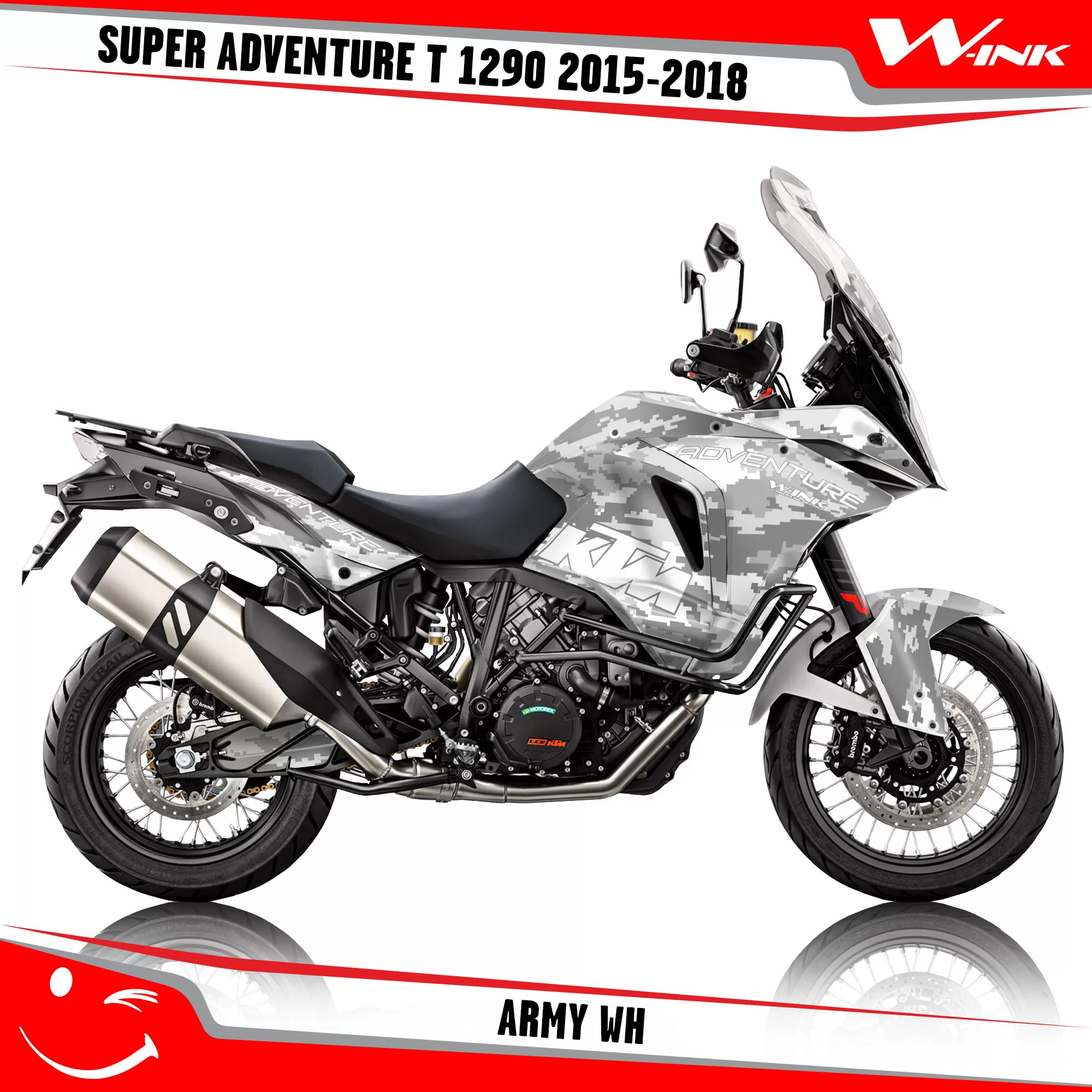 Graphics For Super Adventure T 1290 2015-2018 Army